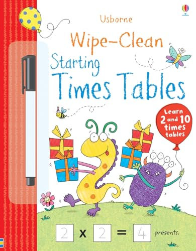 Wipe-clean Starting Times Tables (Wipe-clean Books)