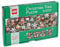 Lego Christmas Tree Puzzle: Four Connecting 100-Piece Puzzles