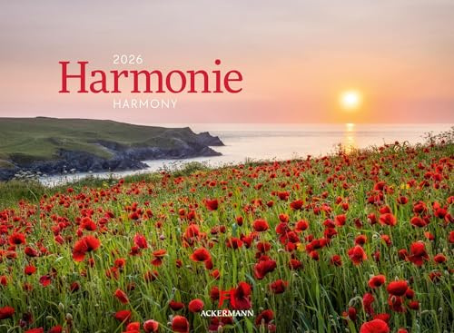 Harmonie Kalender 2026 | Achtsamer Natur-Kalender im Querformat (45x33 cm) | Inspiration und Motivation mit beeindruckenden Lichtstimmungen