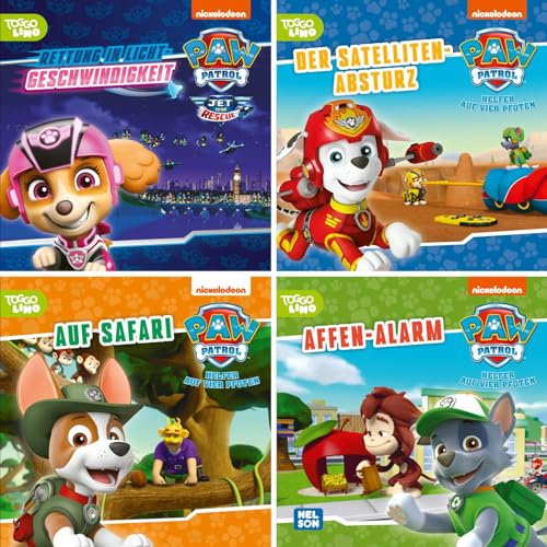 Maxi-Mini Box 29: PAW Patrol (4x5 Exemplare): Neue Einsätze der PAW Patrol spannend nacherzählt | (ab 3 Jahren) (Nelson Maxi-Mini: Maximaler Vorlesespaß!)