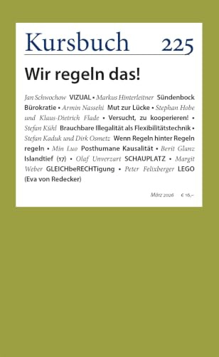 Kursbuch 225: Wir regeln das!