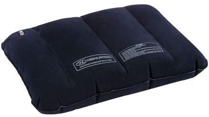 Highlander Lightweight Unisex Outdoor Sleepeze Air Pillow available in Blue -
