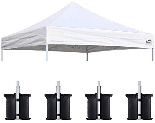 Eurmax Pop-Up-Überdachung für Zelt, 25,4 x 25,4 cm, in 30 Farben erhältlich, 4 Stück