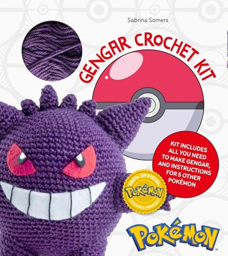 PokéMon Crochet Gengar Kit: Includes Materials to Make Gengar and Instructions for 5 Other PokéMon (PokéMon Crafts)