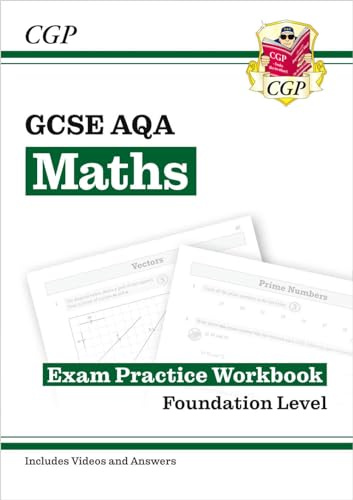 GCSE Maths AQA Exam Practice Workbook: Foundation - includes Video Solutions and Answers: for the 2027 and 2028 exams