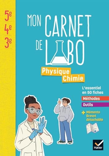 Microméga Physique Chimie Cycle 4 - Ed 2025 - Mon carnet de labo