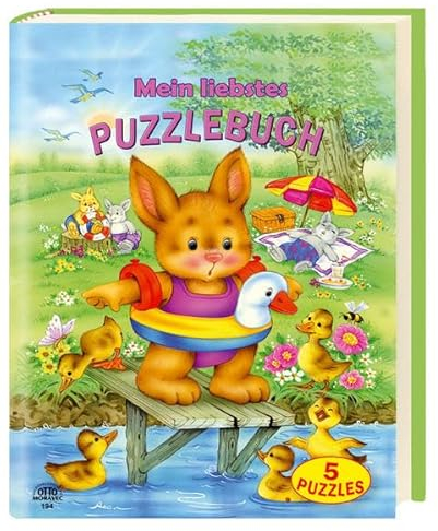 Mein liebstes Puzzlebuch - Ostern mit wattiertem Cover