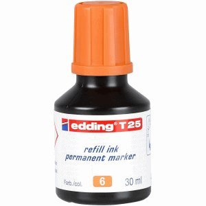 edding Nachfülltinte T 25 Permanentmarker 30ml orange