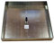 UTILFER Chiusino Sigillo Porta Pavimento Coperchio Botola A Scomparsa Zincato, LEGGERO 10/10, CM 23 x 23 x CM 5