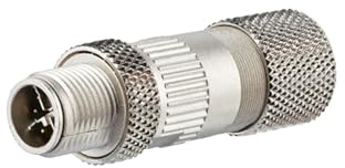 METZ CONNECT E-DAT M12 X-codiert, feldkonfektionierbarer Stecker