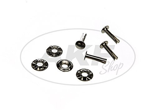 SET: Spaltniet + Scheibe (Satz 8-teilig) für Sattel SR1, SR2, SR2E