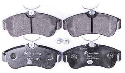 HELLA 8DB 355 018-011 Bremsbeläge | Kompatibel mit: NISSAN ALMERA II, ALMERA II Hatchback, PRIMERA, PRIMERA, PRIMERA Hatchback, PRIMERA Hatchback