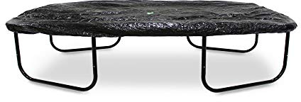 EXIT TOYS Rechteckige Trampolin Abdeckung - Schützt vor Wetter und Schmutz - Schutzhülle für rechteckige Trampoline - Wasserabweisend - 244x427cm