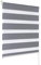 Rapid Teck® Duo Rollo Doppelrollo Grau 60cm x 150cm ohne Bohren Klemm Seitenzugrollo Kettenzugrollo Vario Jalousie