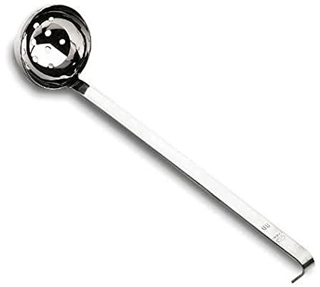 Lacor 61310 - Mestolo forato, 10 cm