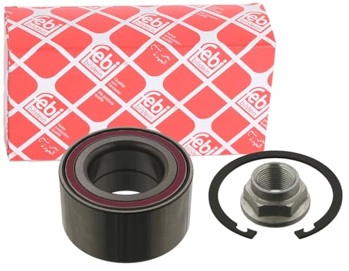 febi bilstein 38314 Radlagersatz mit Achsmutter und Sicherungsring, 1 Stück | Kompatibel mit: FORD B-MAX, B-MAX Van, ECOSPORT, FIESTA Stufenheck, FIESTA V Van, FIESTA VI, FIESTA VI Van, FIESTA VII