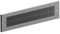 STORMGUARD 06SR0170000A Internal Metal Letter Box Brush Cover-Aluminium Draught Excluder Use-Silver Finish, 335mm x 75mm