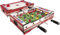 Carromco Multi-Spiel FLIP-XM 2in1 Multigame Spieltisch mit 2 Tischspielen, Tischhockey /Airhockey mit 2 Pushern und Tischfußballspiel / Kicker mit 2 Bällen