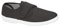 Mens Kevin Shoe Tree Wider Fitting Casual Canvas Touch Fasten Fastening Pump Trainer Deck Shoes Loafer Size 7 UK Charcoal