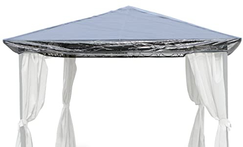 GRASEKAMP Qualität seit 1972 Schutzhaube 3 x 3 m Abdeckplane Plane Pavillon Hardtop Regenschutz