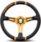 Momo 1137180 Volante Sportivo Drifting, 350mm, Nero
