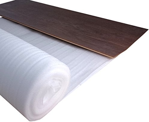 Laminat Trittschalldämmung uficell® ULTRA PE-Schaum - Stärke 2 mm - Trittschalldämmung für Laminat und Parkettböden - Dichte: 20 kg/m² (25 m² | 1 Rolle)
