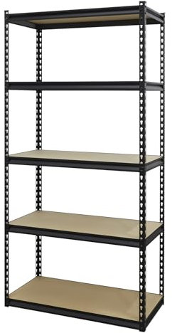 Sealey AP900R Racking Unit with 5 Shelves, Black, 340 kg