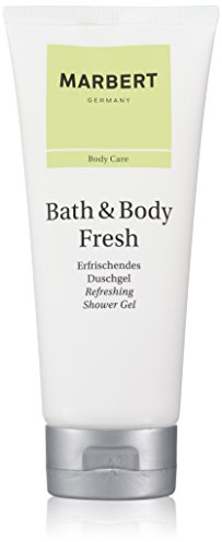 Marbert Bath & Body Fresh femme/women, Refreshing Shower Gel, 1er Pack (1 x 200 ml)