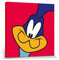 1art1 Looney Tunes Poster Road Runner Bilder Leinwand-Bild Auf Keilrahmen | XXL-Wandbild Poster Kunstdruck Als Leinwandbild 40x40 cm