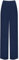 WearAll Plus Size Womens Plain Palazzo Wide Leg Flared Ladies Trousers Pants - Navy Blue - 24-26