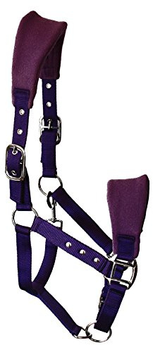 JF-Reitsport Nylon-Halfter weich unterlegt 3-Fach verstellbar