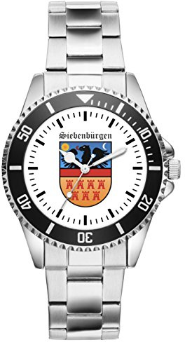 KIESENBERG Uhr - Geschenk für Siebenbürgen Fan Wappen Abzeichen 1089