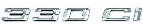 BMW Genuine Rear Emblem 330Ci Adhered Badge Logo Lettering Fits E46 51147004688