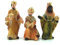 Krippenfiguren Set 3 Teile. 7 cm. Hlg. DREI Könige aus Polyresin, handbemalt