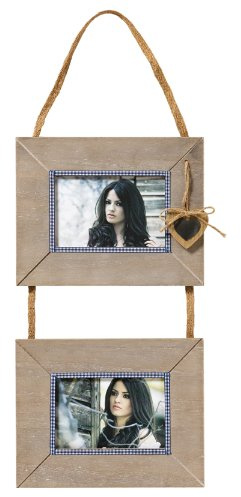walther design Bilderrahmen blau 2X 10x15 cm Bavarian Heart Galerierahmen QY215L
