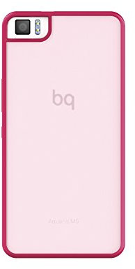 BQ Gummy - Funda para Aquaris M5, color rosa