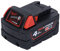 Milwaukee M18B4 Lithium-Ionen-Akku, 4,0 Ah, Rot