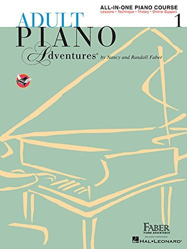 Adult Piano Adventures All-in-One Piano Course Book 1: Book with Media Online by Unknown(2002-01-01)