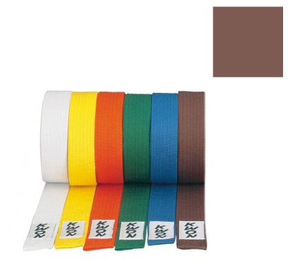 KWON Budogürtel 4 cm breit 260 braun