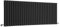Milano Aruba Black Horizontal Double Oval Panel Radiator - 635mm x 1652mm