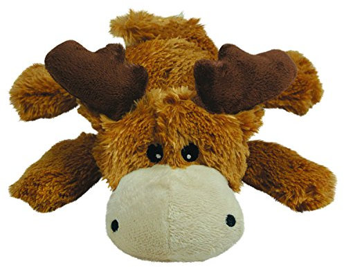 KONG - Cozie™ Marvin Moose - Indoor Cuddle Squeaky Plush Dog Toy - For Small Dogs