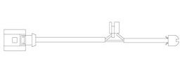 Delphi LZ0209 Brake Wear Indicators