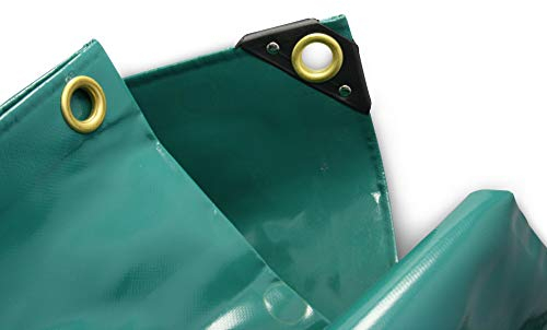 5,50€/m² PVC LKW Plane Abdeckplane 1,5 x 6 m 650g/m² grün