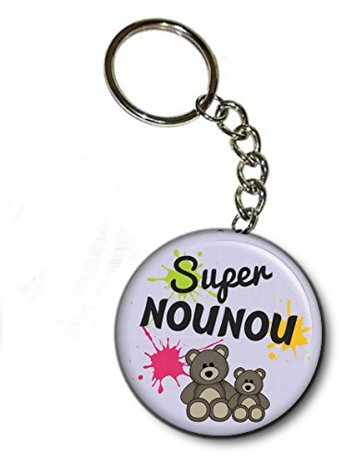 ANGORA Porte clé Super Nounou