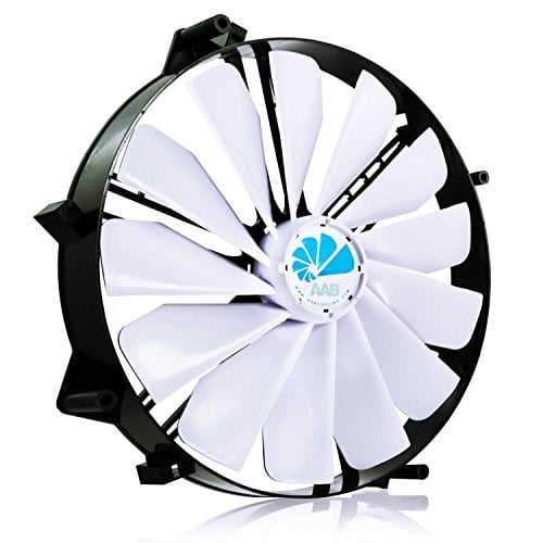 AABCOOLING Super Silent Fan 25 - Un Grande Silencioso y Muy Efectivo Ventilador 218mm, Ventilador Externo Portatil, Fan 22cm, Cooler, 232 m3/h, 800 RPM 14,9 dB