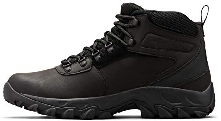 Columbia Newton Ridge Plus 2 Wp, Scarponi da trekking ed escursionismo impermeabili a vita media Uomo, Black Black 2024, 41 EU