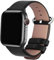 Fullmosa Cinturino per Apple Watch 41mm/40mm/38mm, Cinturini in Pelle di Ricambio Compatibile con Apple Watch Serie 9 8 7 6 5 4 3 2 1, Apple Watch SE 2/ SE, Nero