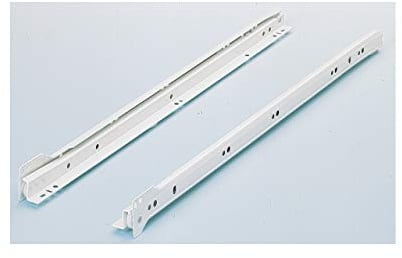 Hettich Paar Kiesel Backstage FR402 L.550 mm - Last 25 kg - Weiß - 1058349