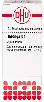 DHU Haronga D4 Streukügelchen, 10 g Globuli