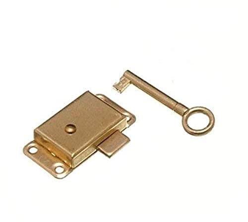 Bulk Hardware BH02168 Serrure avec clé de placard/armoire, 63 mm